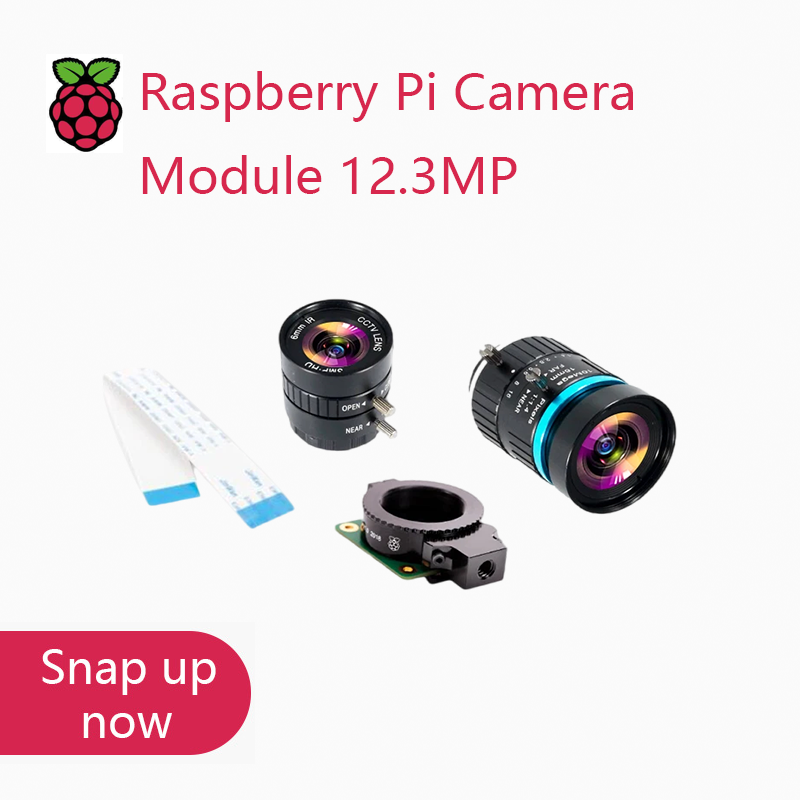 Raspberry Pi Global Shutter Camera Imx296 - Raspberry Pi Hoge Kwaliteit HQ Camera